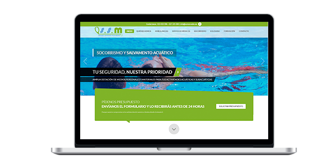 Diseño y Desarrollo Web Serveis Sanitaris Morvedre